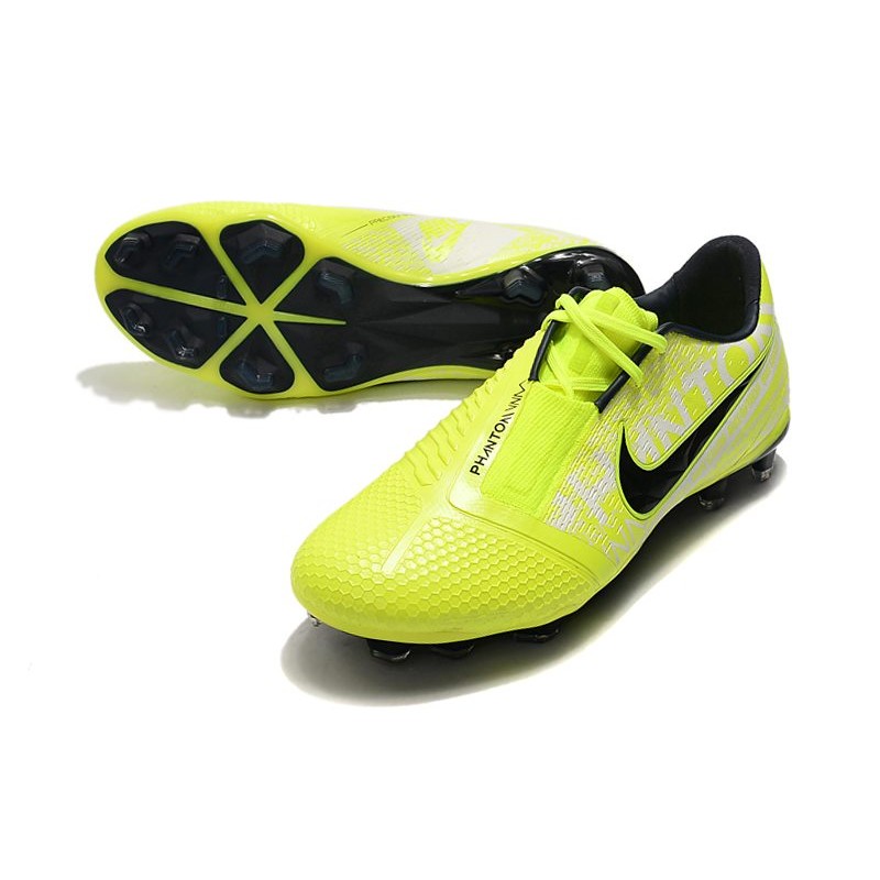 Nike Phantom Venom Elite FG Volt Bílý